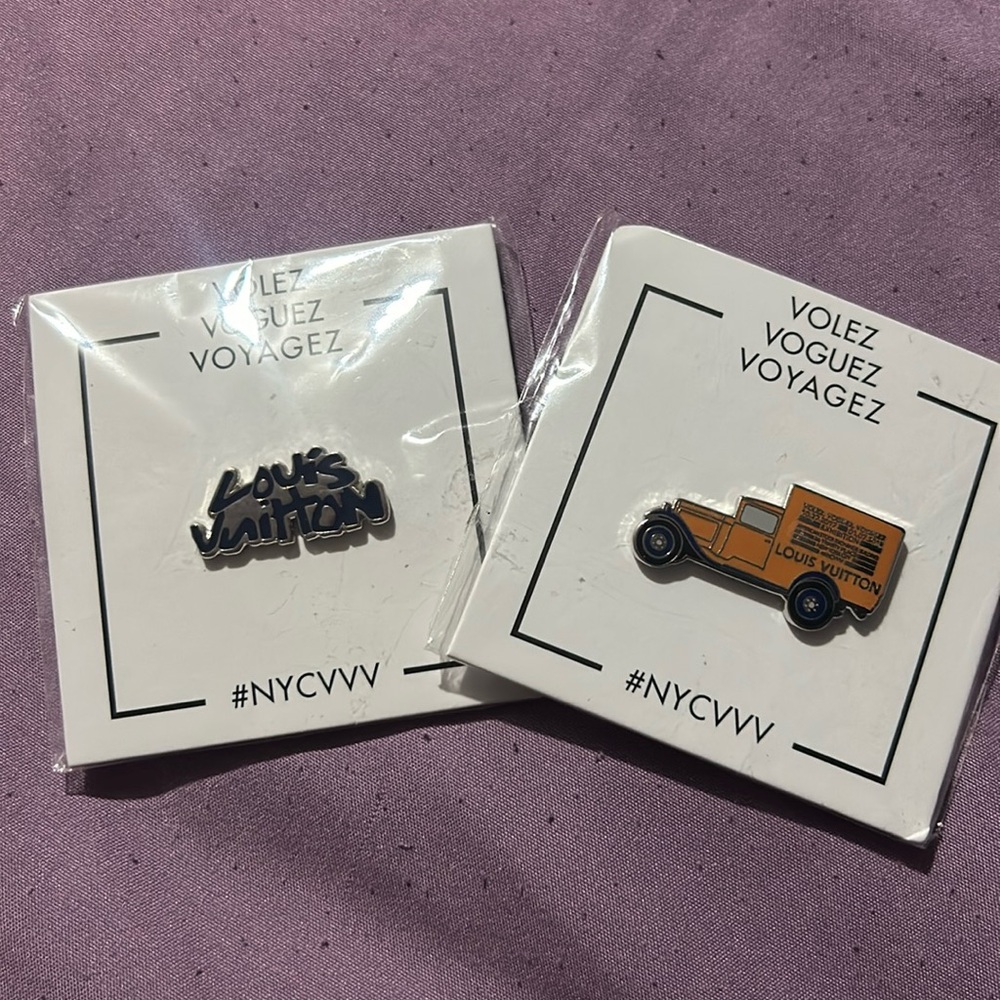 Louis Vuitton X Pintrill Volez, Voguez, Voyagez Special Edition Pins